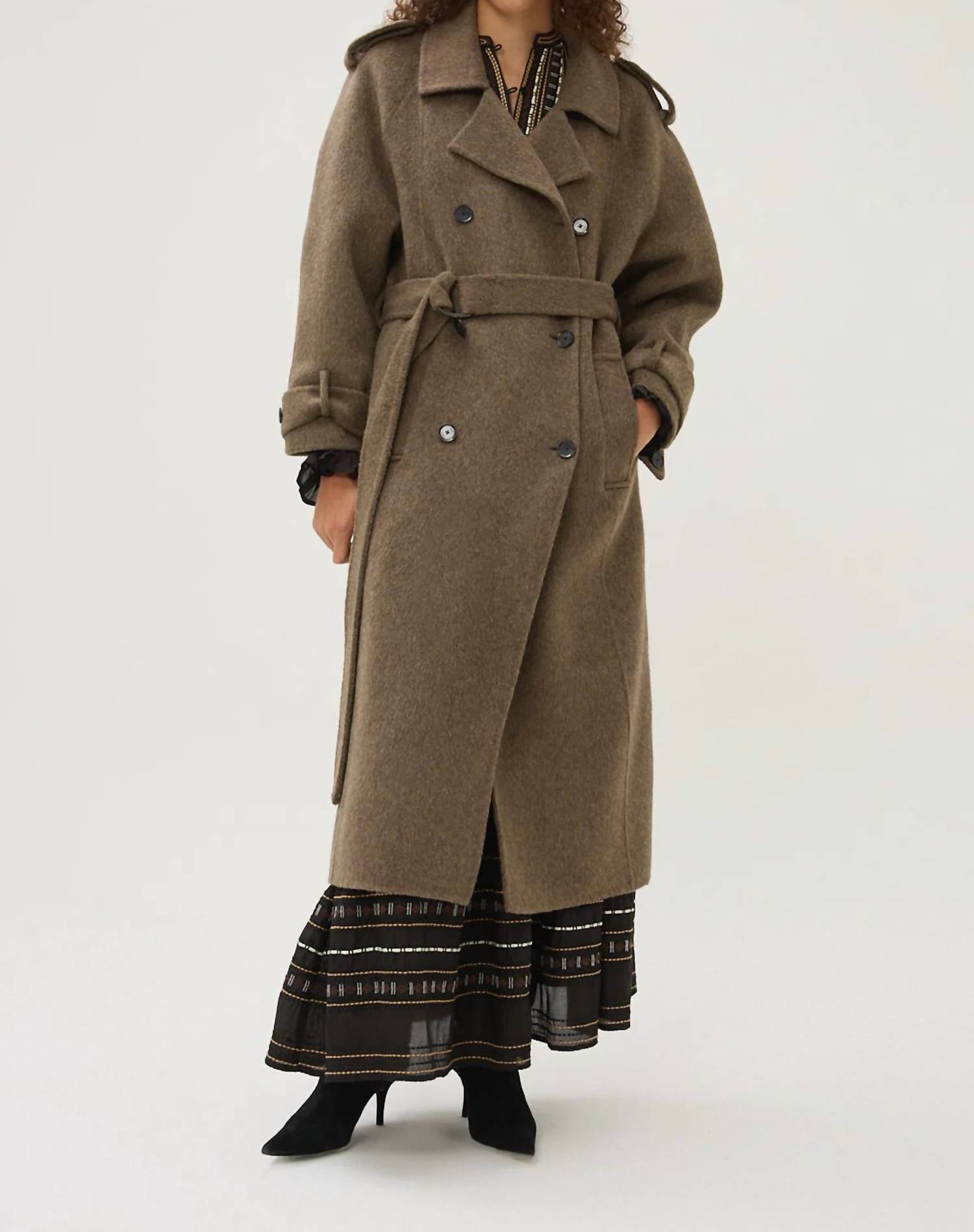Maria Cher - Byrne Cicero Long Coat