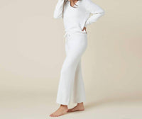 Softies - Solid Marshmallow V-Neck Lounge Set