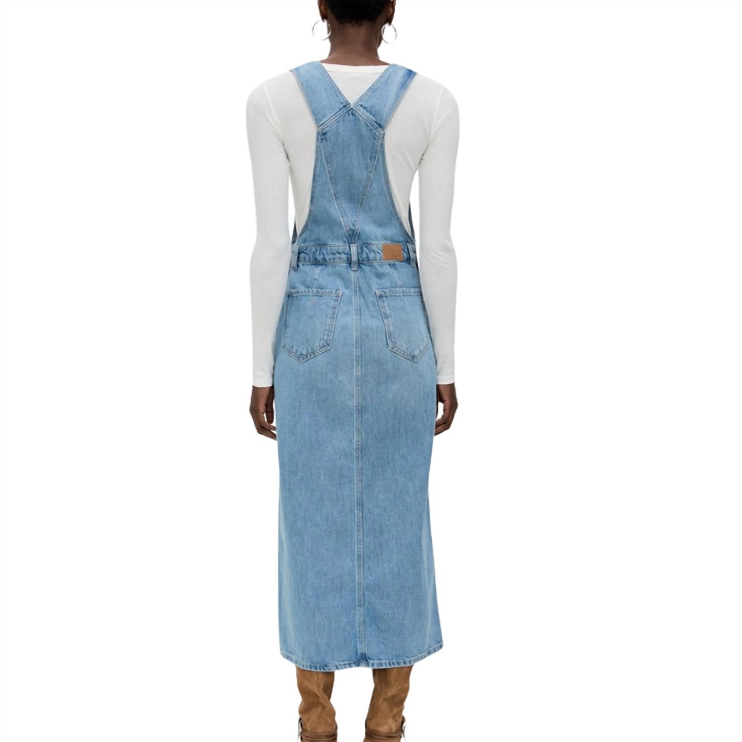 Rails Westlake Overall Maxi Dress in south coast - women's dress - alternate view