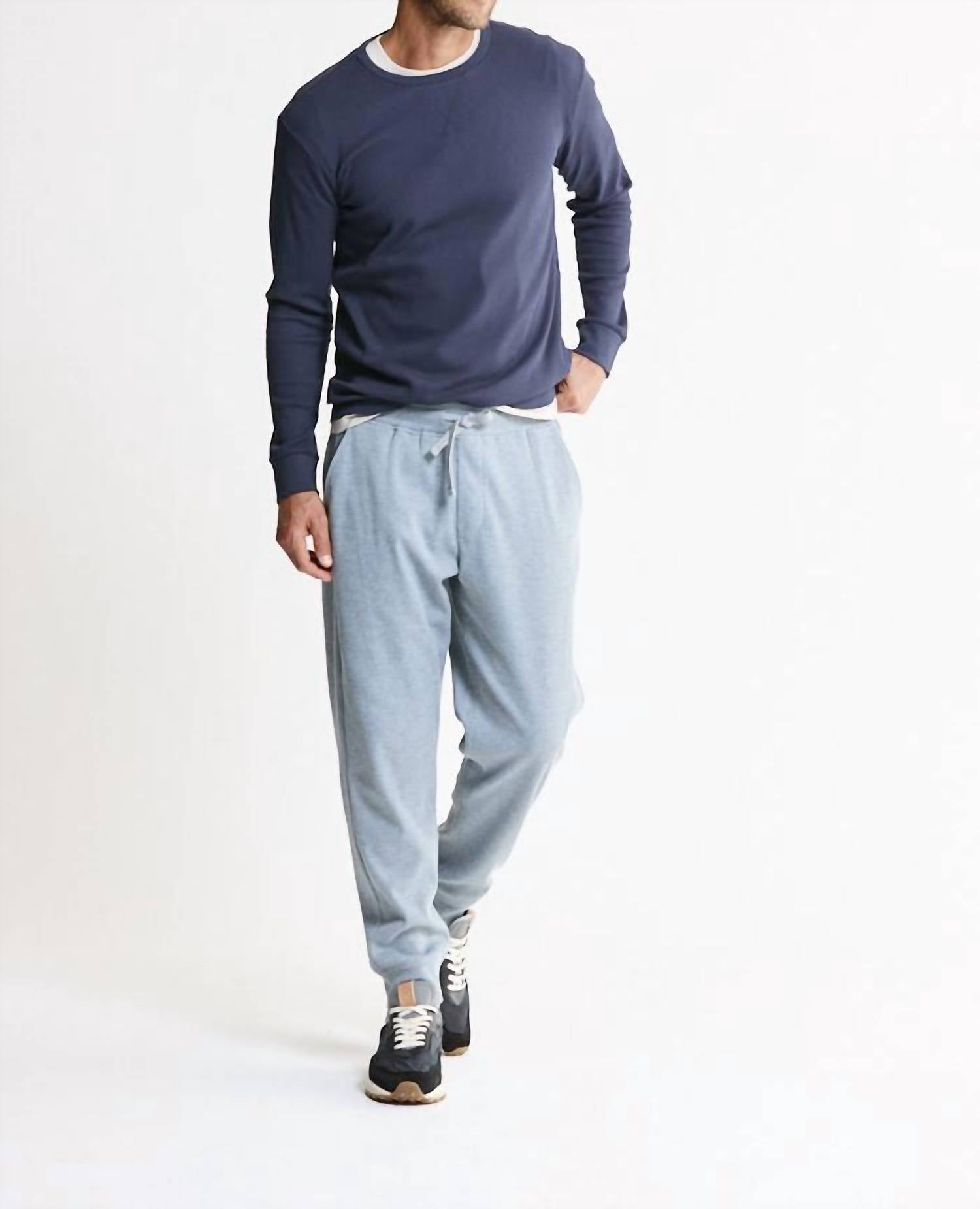 Jachs New York - Heritage Flannel Shirt and Thermal Crewneck Set - 2-Pack