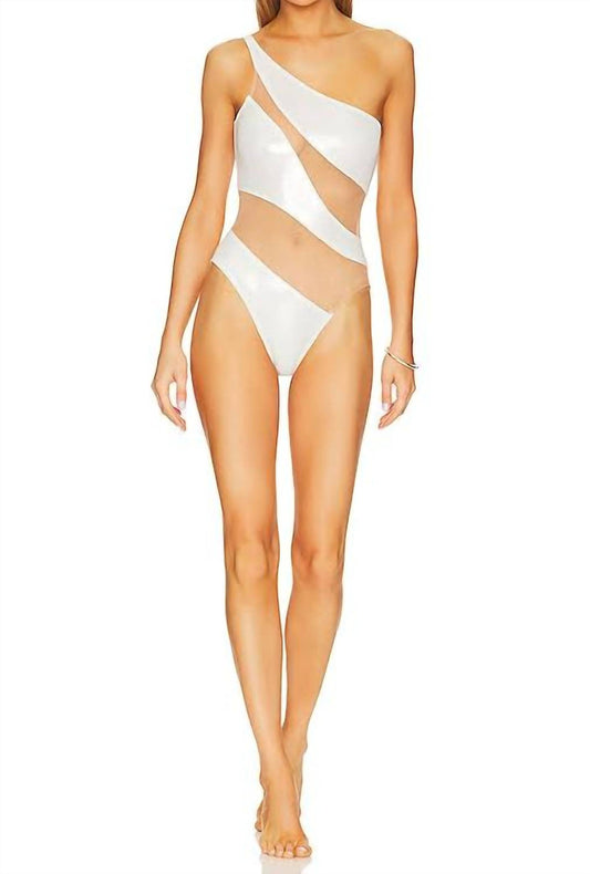 SNAKE MESH ONE PIECE