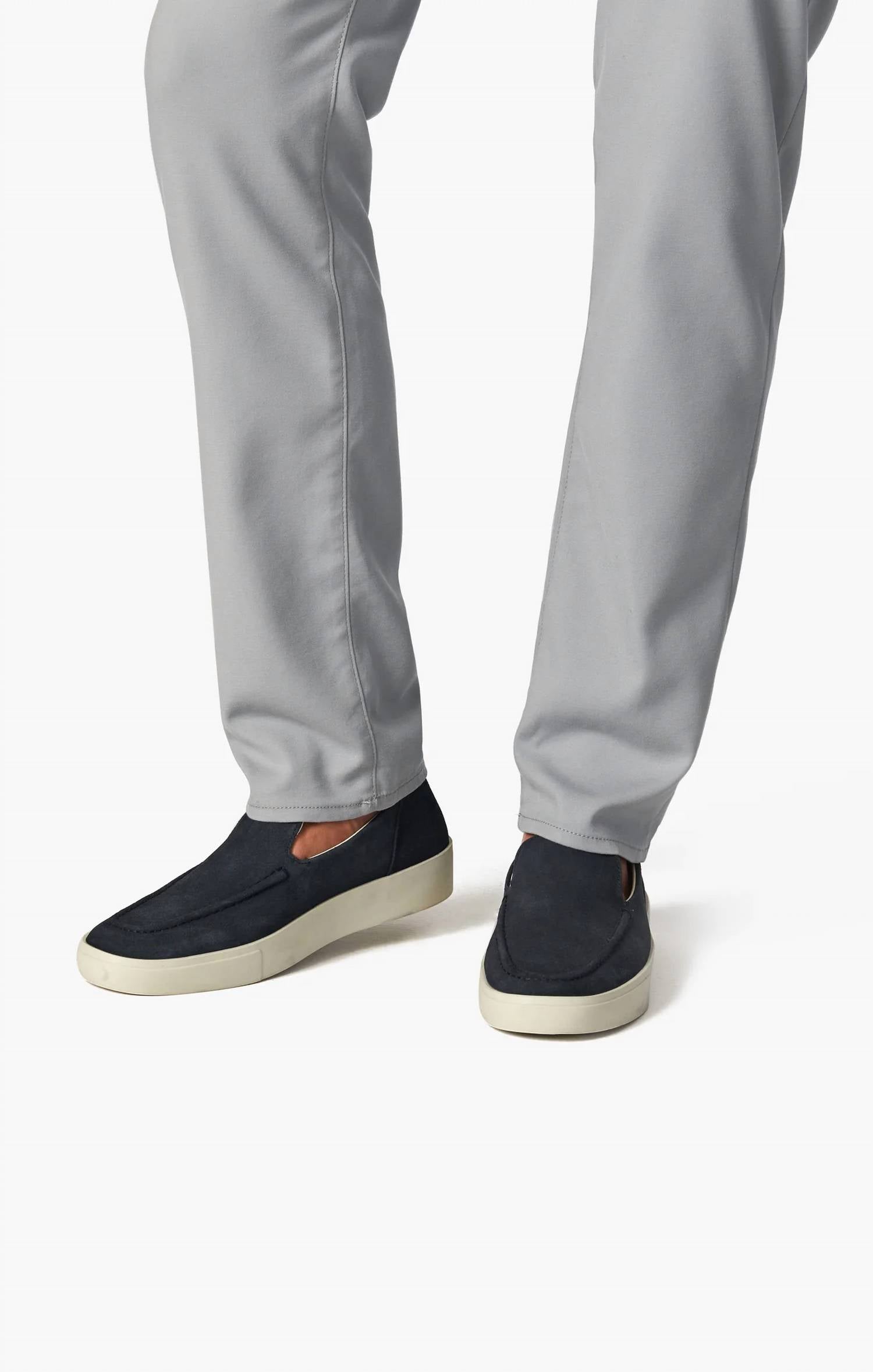 34 Heritage Verona Chino Pants in grey high flyer - men's pants - view 6