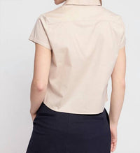 The Shirt - Boxy Short Sleeve Cropped Shirt
