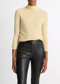 Vince - 3/4 Sleeve Mock Sweater