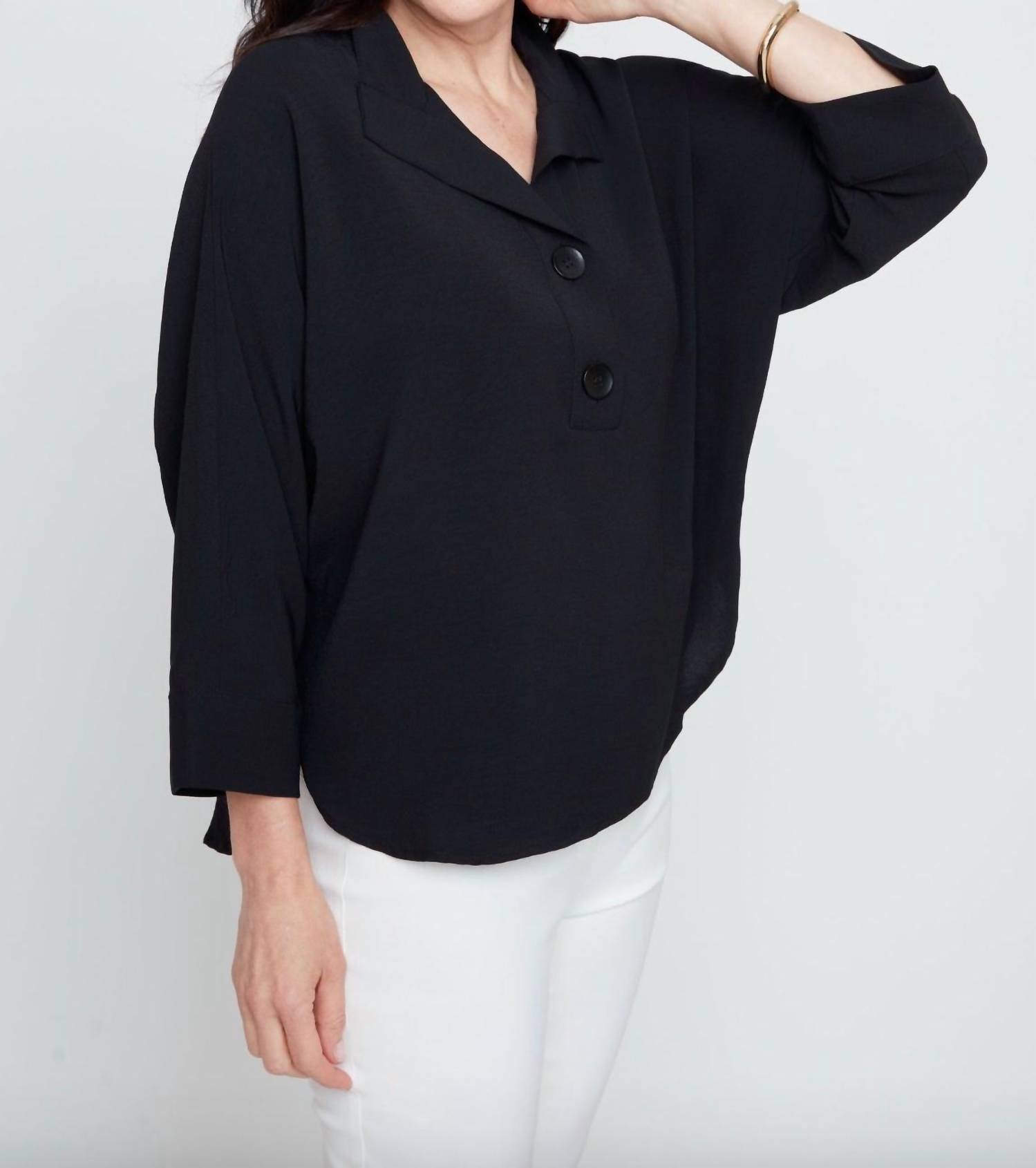 Renuar - Long Dolman Sleeves Blouse