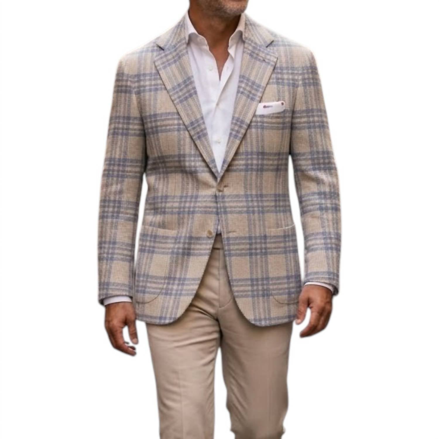 Kiton - Plaid Sport Blazer