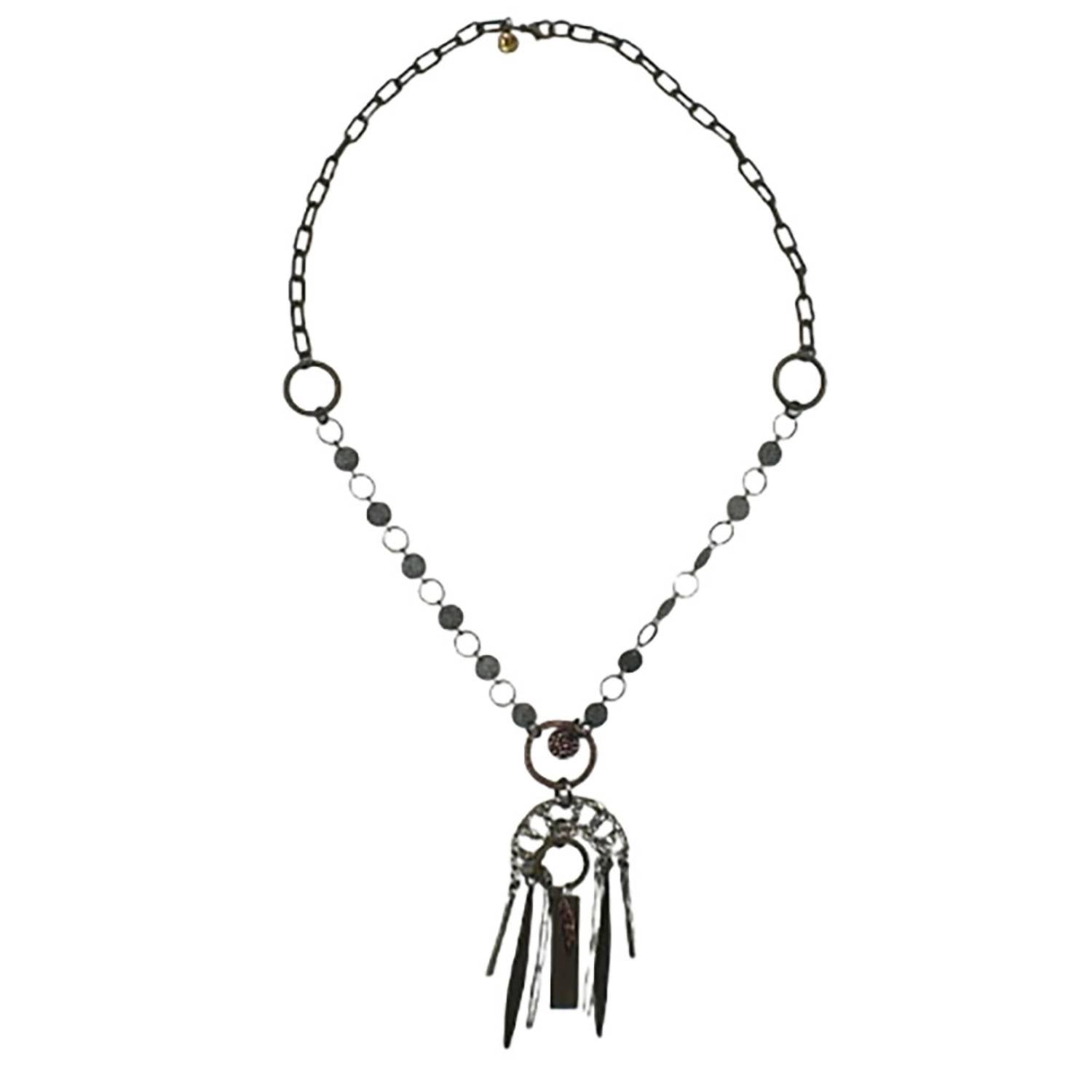 Legend Or Lies - Women's Hanging Chandelier Necklace