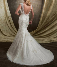 Mary'S Bridal - Low Back Mermaid Dress