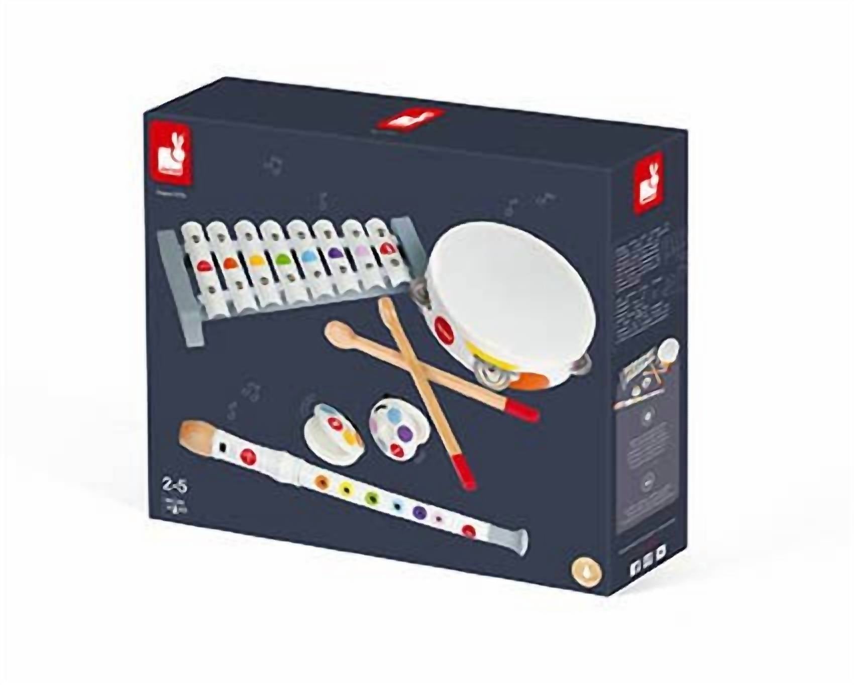 Janod - Musical Set With 4 Instruments Included