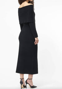 French Connection - Emilia Knit Off The Shoulder Dress