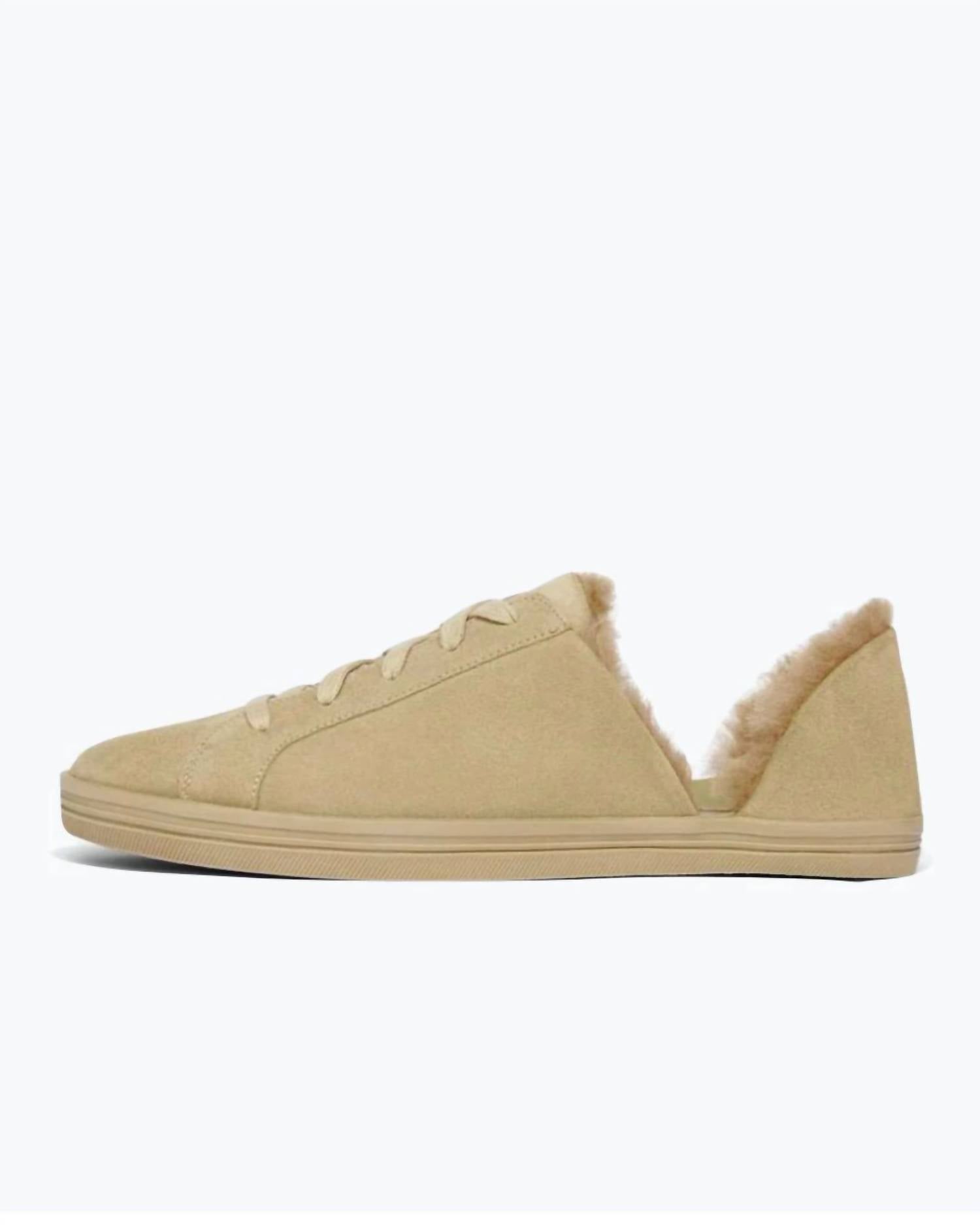 Freda Salvador - Women's Eda D'orsay Shearling Sneaker
