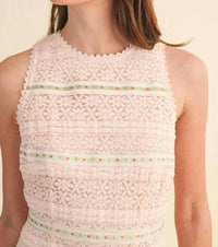 &Merci - Crochet Trim Dress