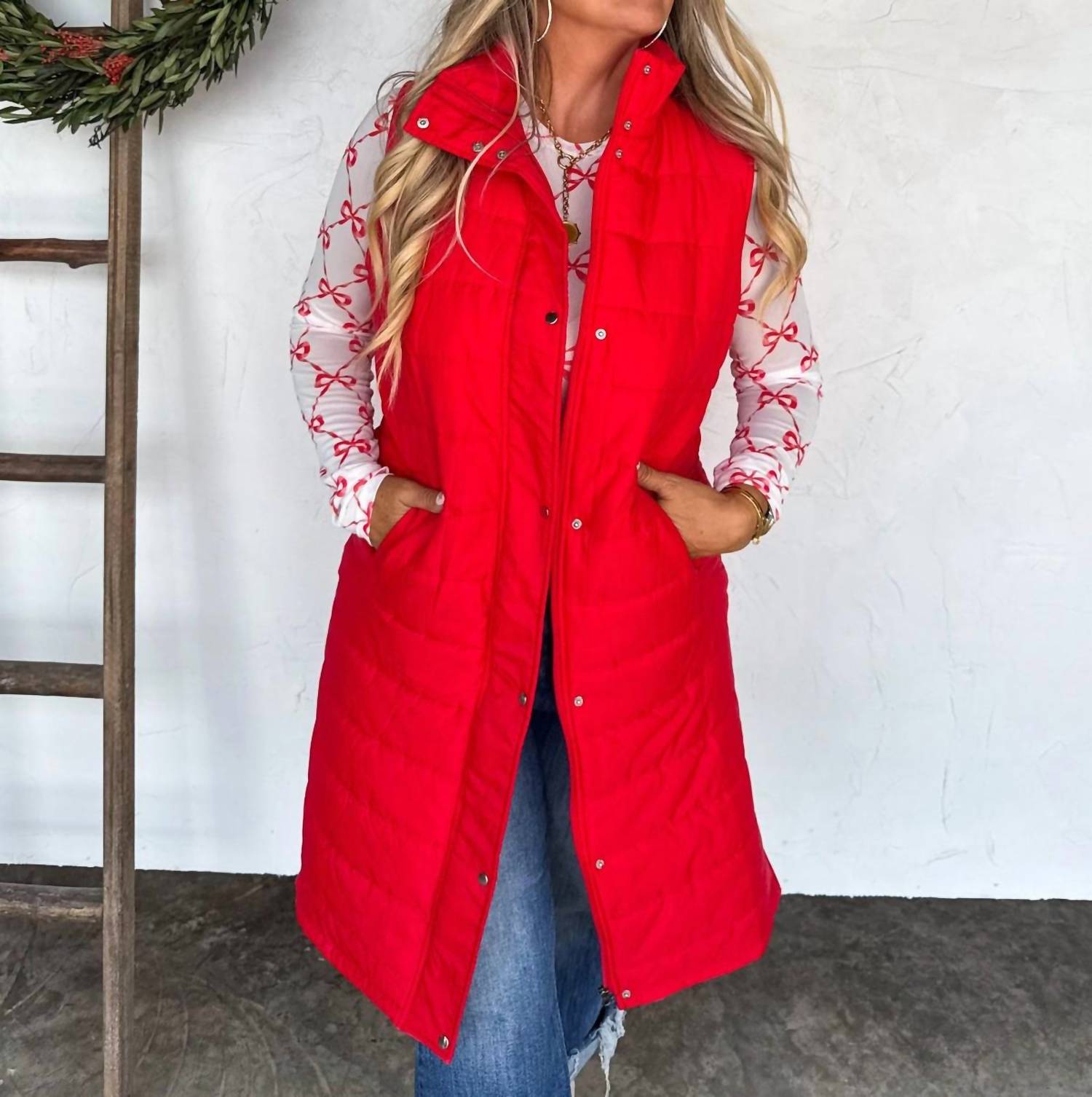 Blakeley - Kendall Long Puffer Vest