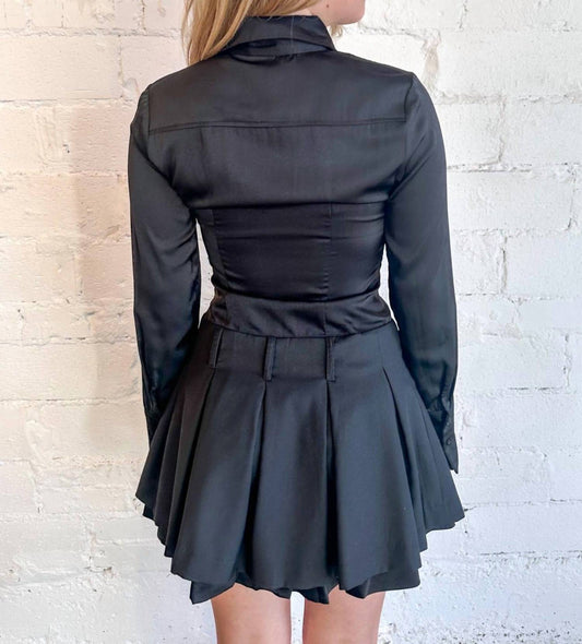 Nia - BridgetPleated Dress