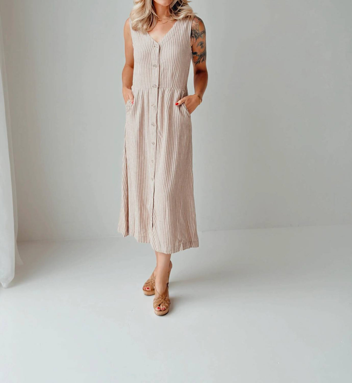 B.Young - Endless Afternoon Midi Dress