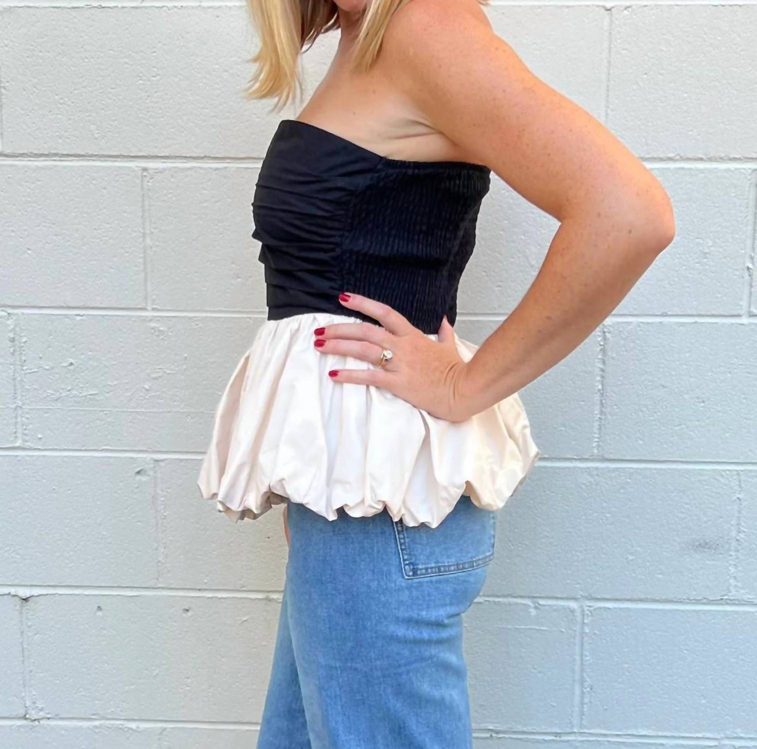 Sofie The Label - Renaissance Strapless Top