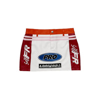First Row - Fast Lane Leather Racing Skirt