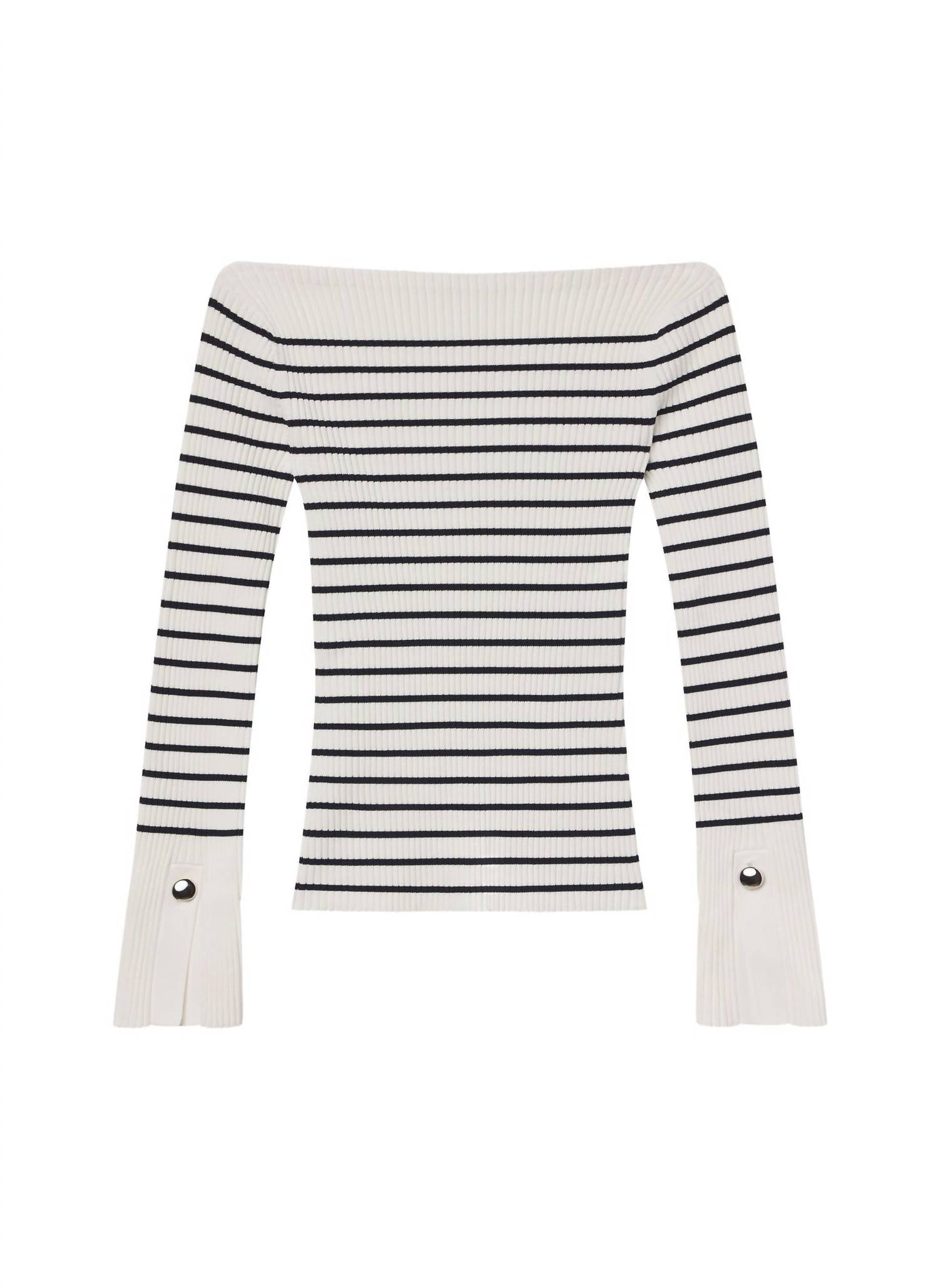 A.L.C. - Anya Striped Knit Top