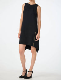 Trina Turk Vantis Dress in black - women's dress - detail view