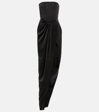 Alex Perry - Ledger Strapless Satin Gown
