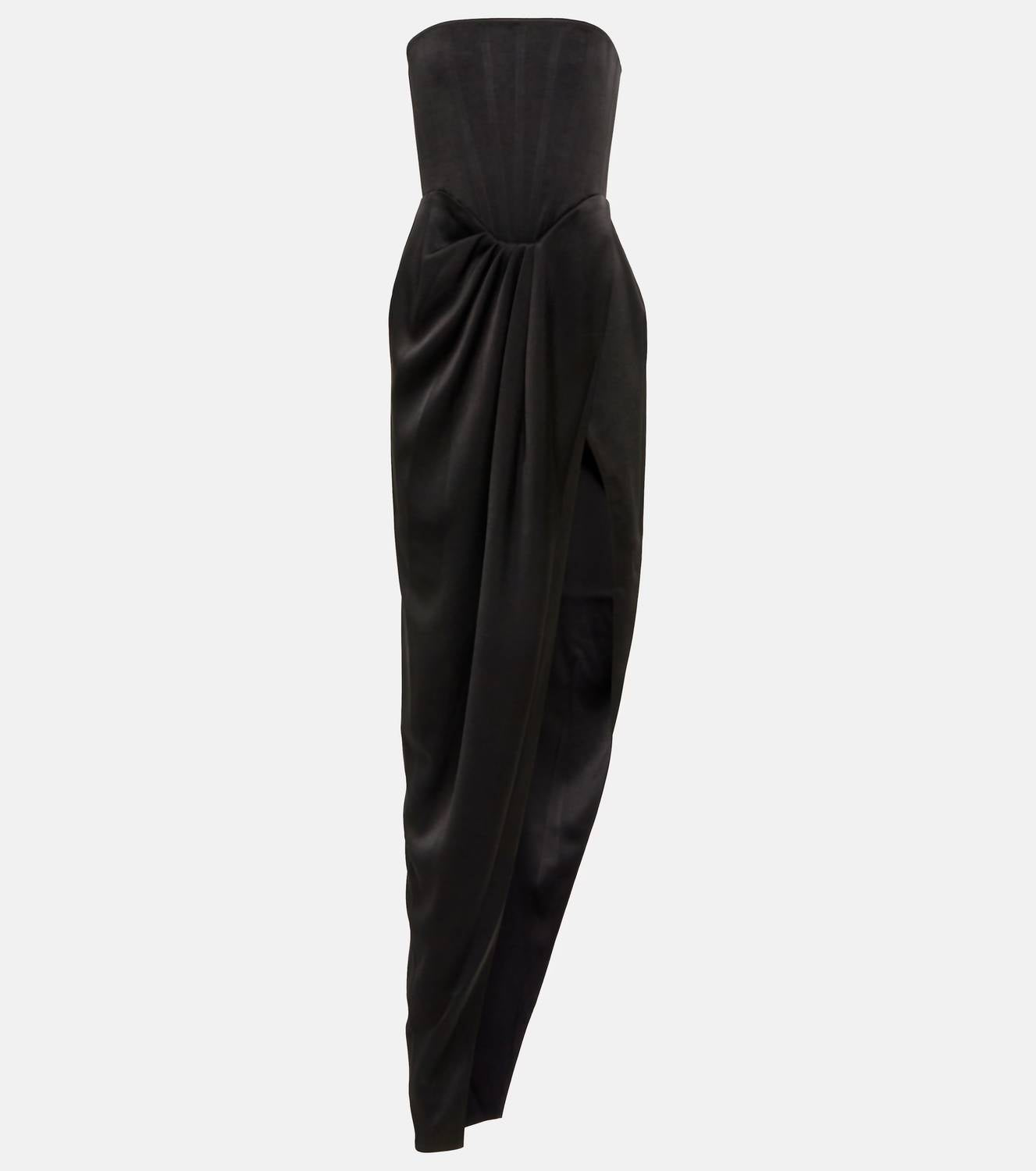 Alex Perry - Ledger Strapless Satin Gown