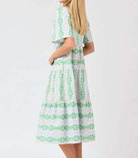 Mary Square - Ivy Heirloom Vine Dress