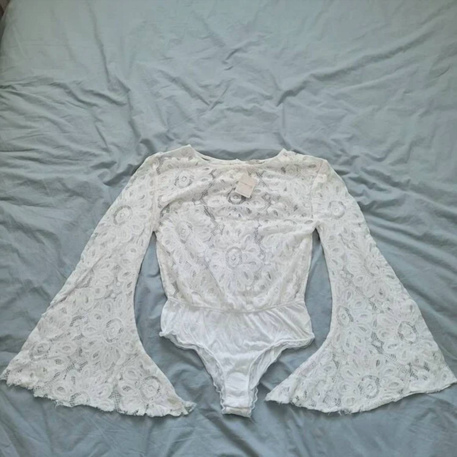 Free People - Intimately Lace Sheer Bodysuit