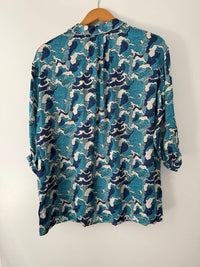 Me369 - Women's Poala Puff Sleeve Blouse