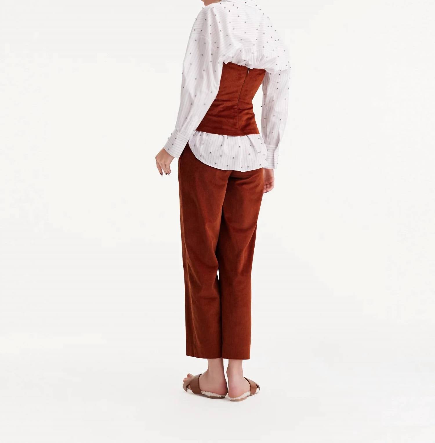 Theo The Label - Women's Clotho Corduroy Bootcut Pant