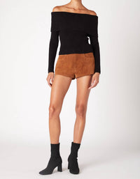Blanknyc - Off The Shoulder Knit Top