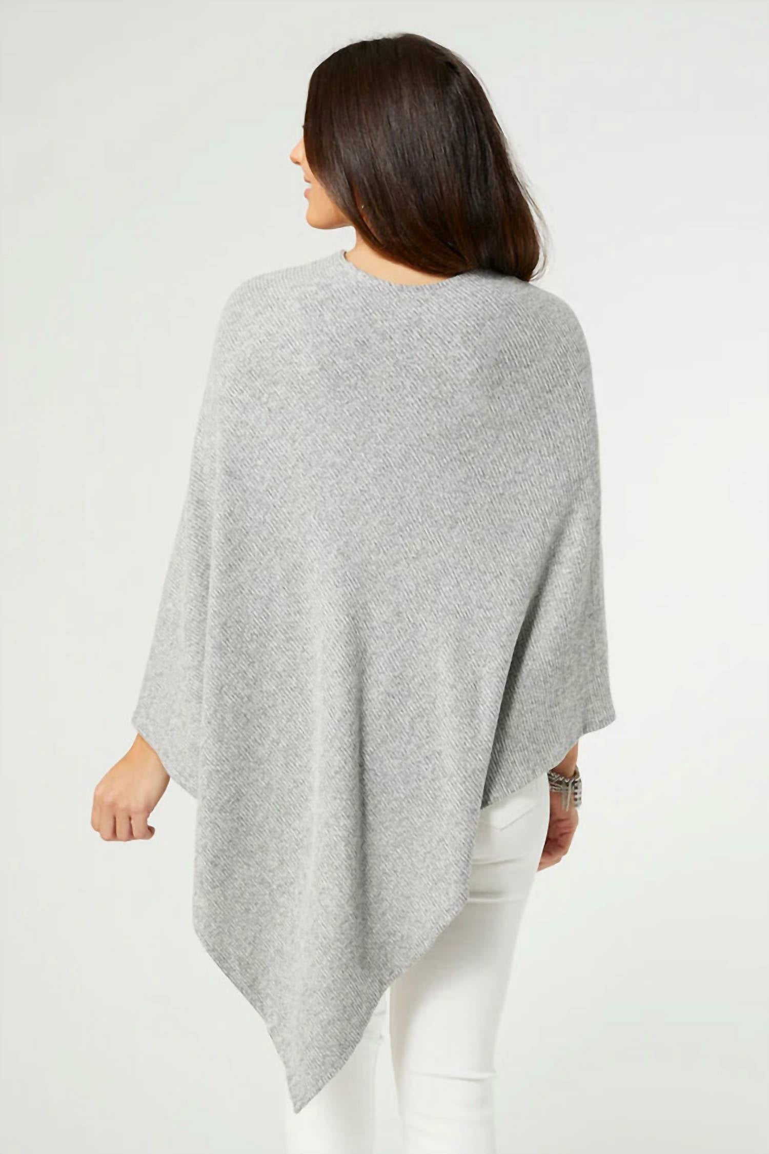 Coco + Carmen - Selene Supersoft Ribbed Poncho