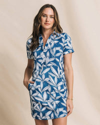 Southern Tide - Kamryn Printed Coastal Breeze Performance Dress