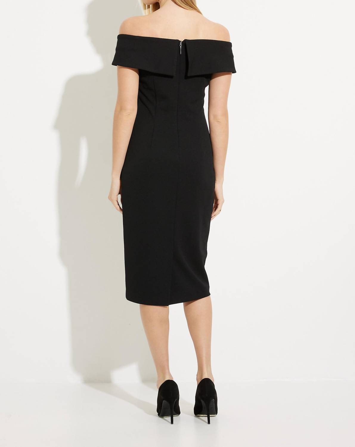 Joseph Ribkoff - Off The Shoulder Shift Dress