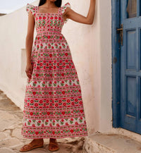 Pink City Prints - Lucia Maxi Dress