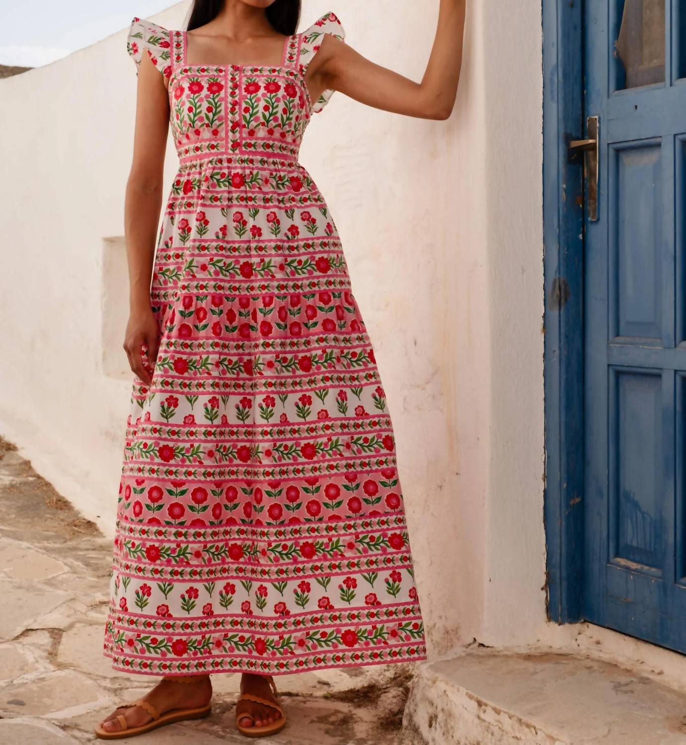 Pink City Prints - Lucia Maxi Dress