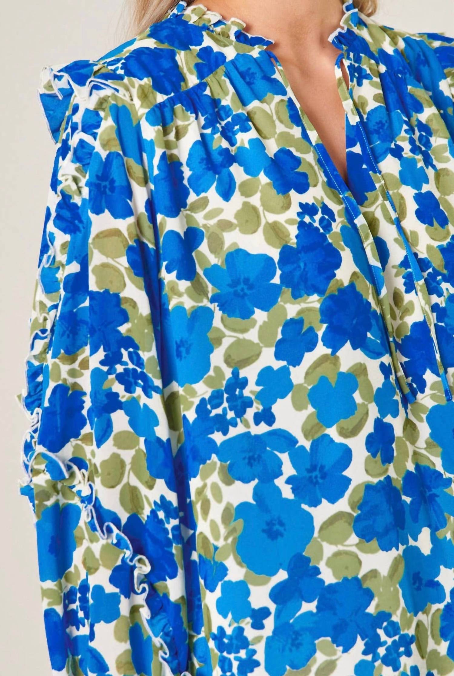 Sugarlips - Lizzie Floral Blouse