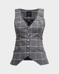 Smythe - Deep V-neck Tailored Waistcoat