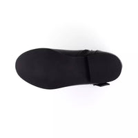 BCBGMAXAZRIA Girl's Camila Strap Boot in black - kids' boots - detail view