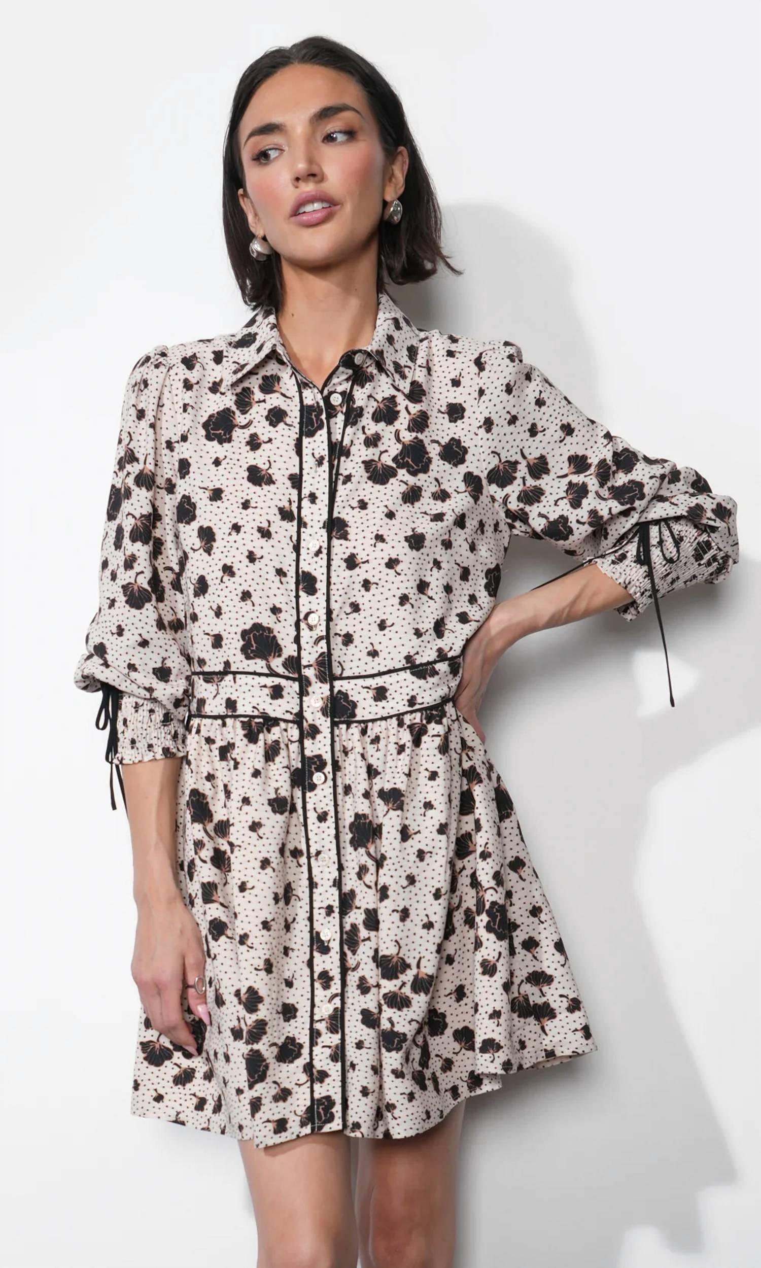 Greylin - Elsa Button Down Dress