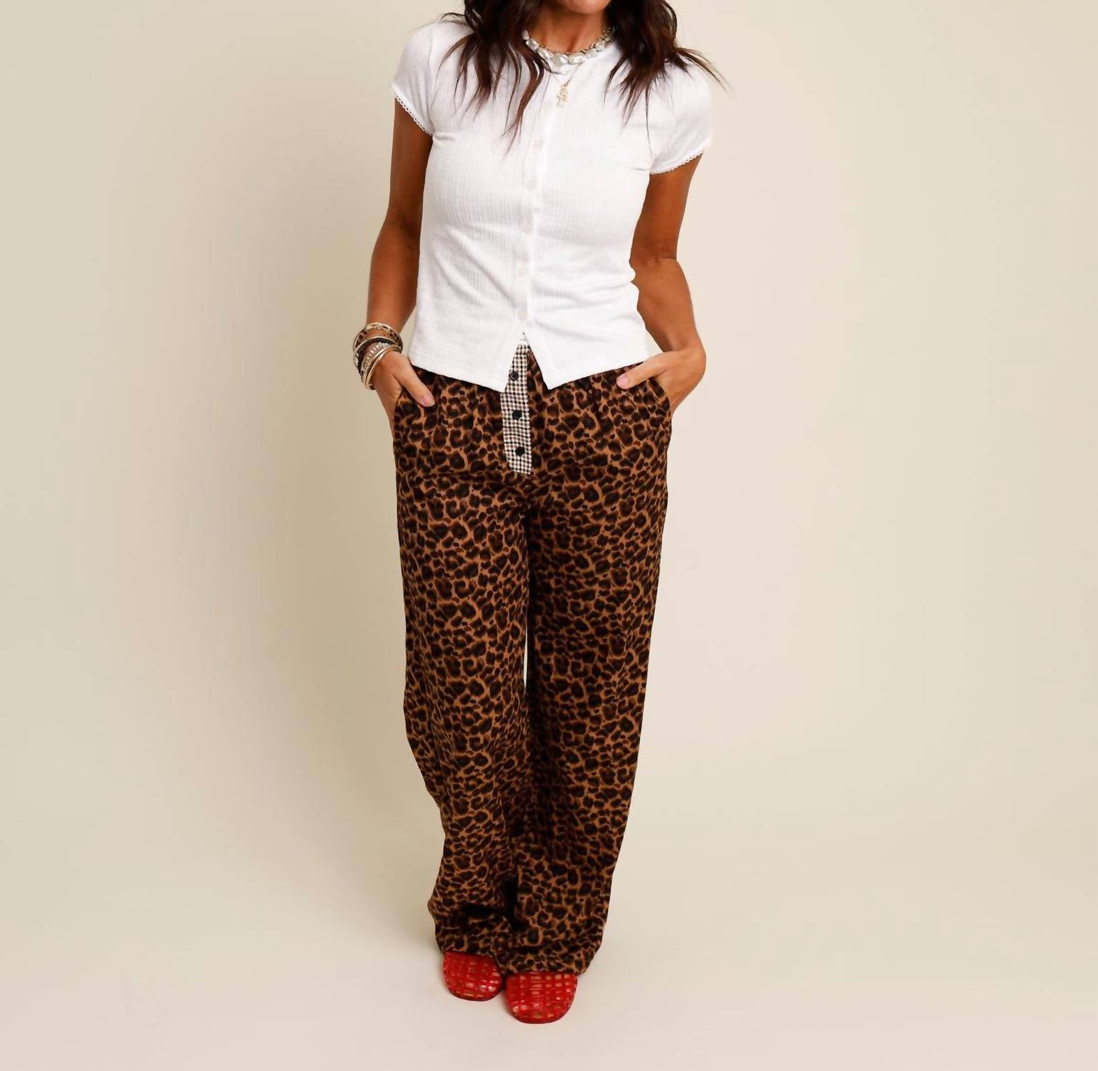 Mimosa - PURE INNOCENCE RIBBED BUTTON UP TOP