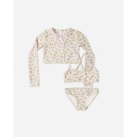 Rylee + Cru - Girl's Crop Rashguard Set
