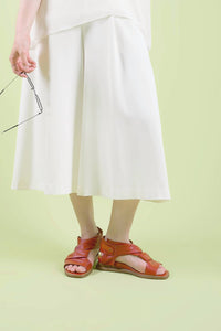 All Black - Women's Cross And Band Sandals