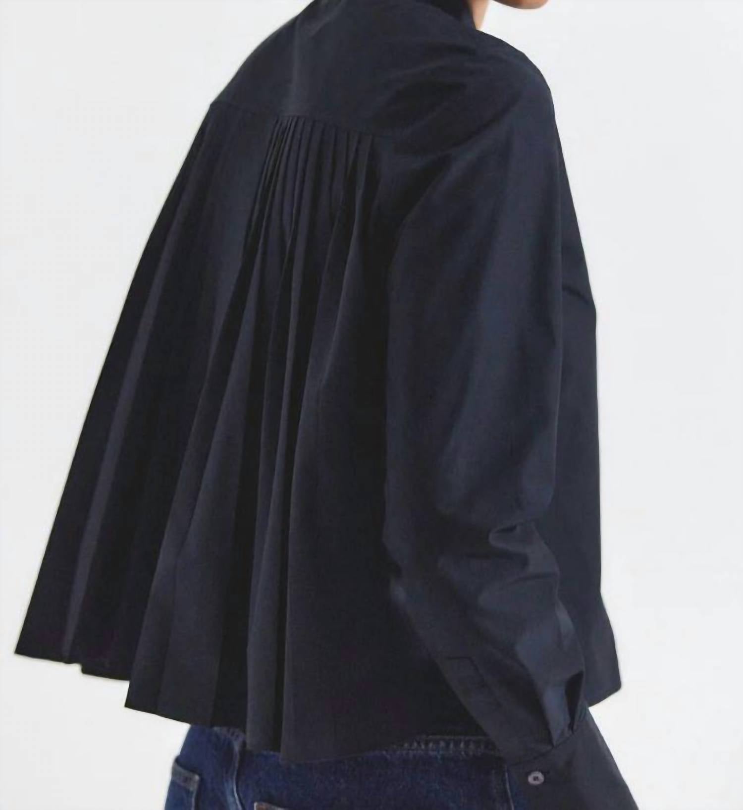 Derek Lam 10 Crosby - Aria Pleated Button Front Shirt