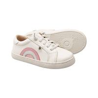 OLDSOLES Kids' Low Top Cut Sneaker in rainbow jump - kids' sneaker - alternate view