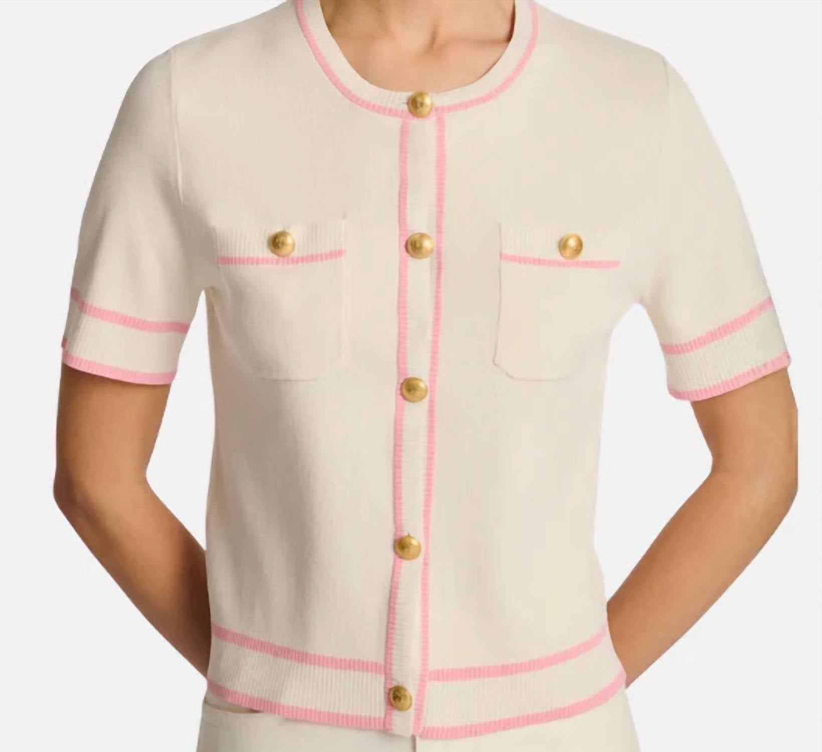 Weill - Short Sleeve Cardigan