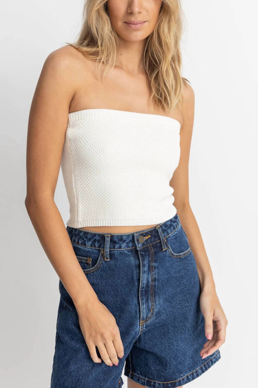 Rhythm. - Spirit Strapless Knit Top