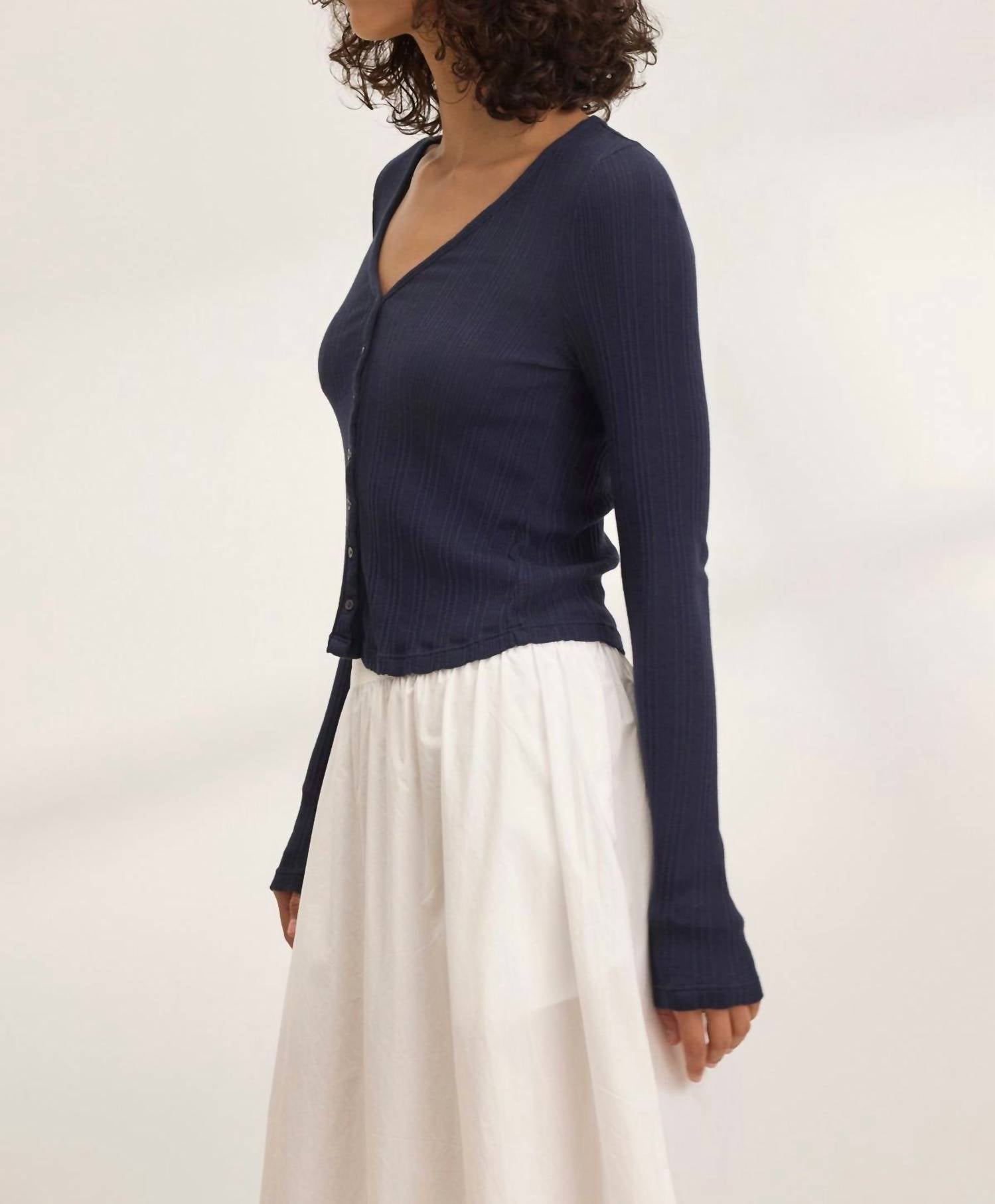Velvet By Graham & Spencer - Drew Button Up Cardigan