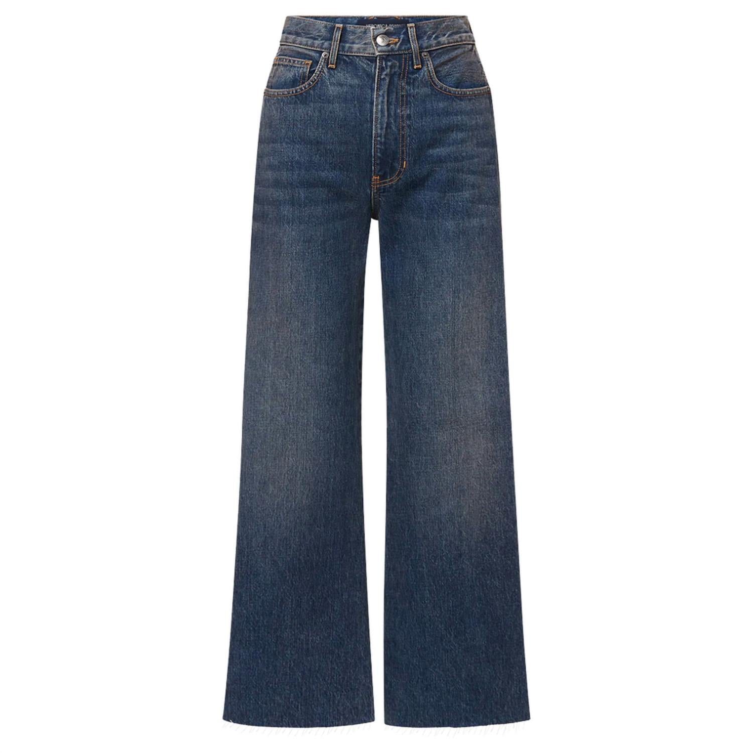 Veronica Beard - Women's Taylor Cropped Wide-leg Jeans