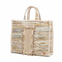 Elektra'S Workshop - Women's Handmade Tassel Tote Bag