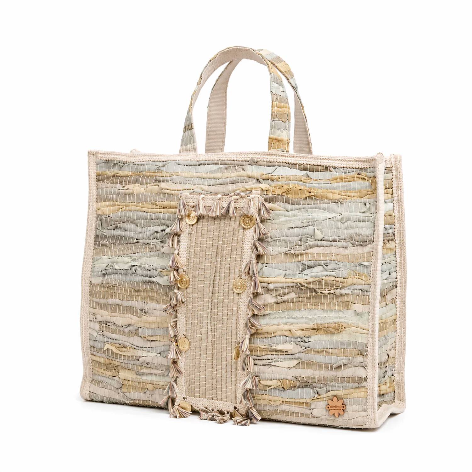 Elektra'S Workshop - Women's Handmade Tassel Tote Bag